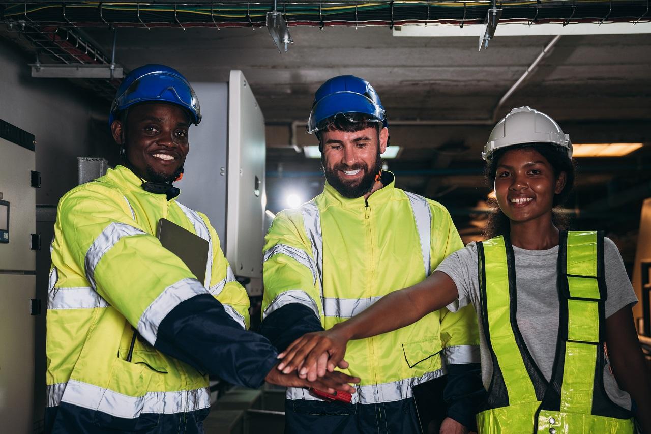 Atlas team working together